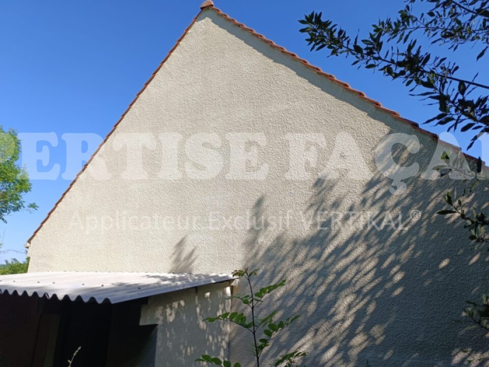 Rénovation complète des façades de cette maison pour lui redonner son éclat