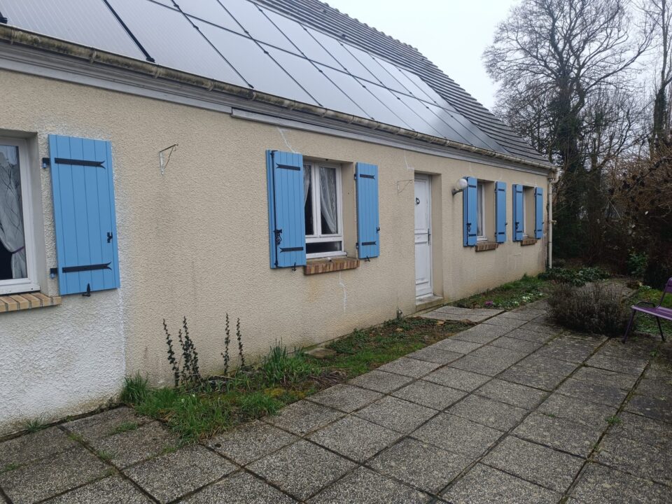 Façade avant nettoyage à Villeparisis, encrassement et salissures - état d'origine - Expertise Façades